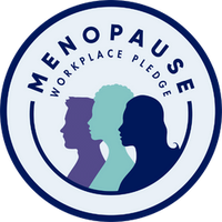 Menopause pledge logo